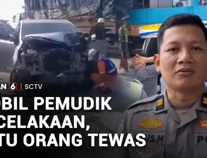 Mobil Pemudik Kecelakaan di Tol, Satu Orang Tewas Seketika
