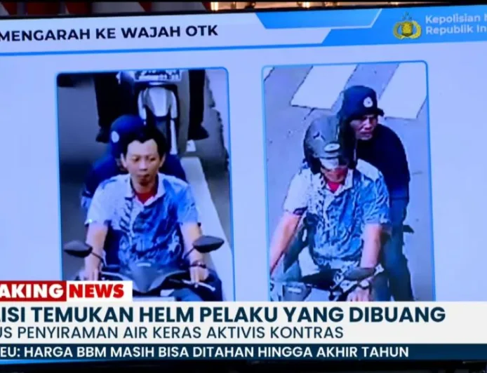 Wajah Penyiram Andrie Yunus Terungkap Asli Tanpa Rekayasa AI, Polisi Tegaskan