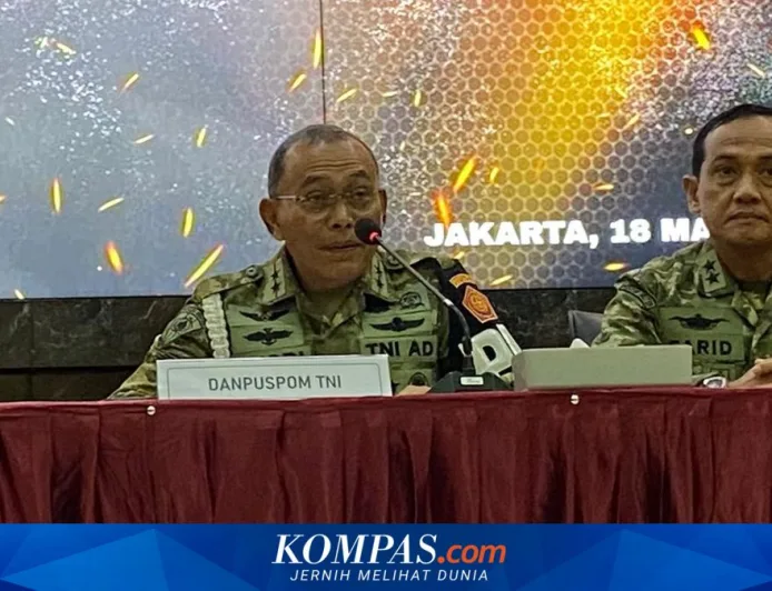 TNI Ungkap 4 Anggota Terlibat Penyiraman Air Keras Andrie Yunus, Kuasa Hukum Terkejut