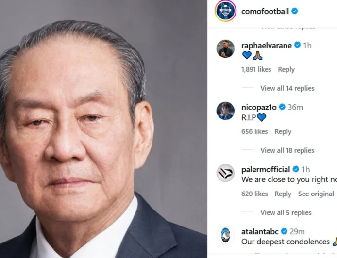 Como 1907 Berduka, Sampaikan Penghormatan Terakhir untuk Michael Bambang Hartono