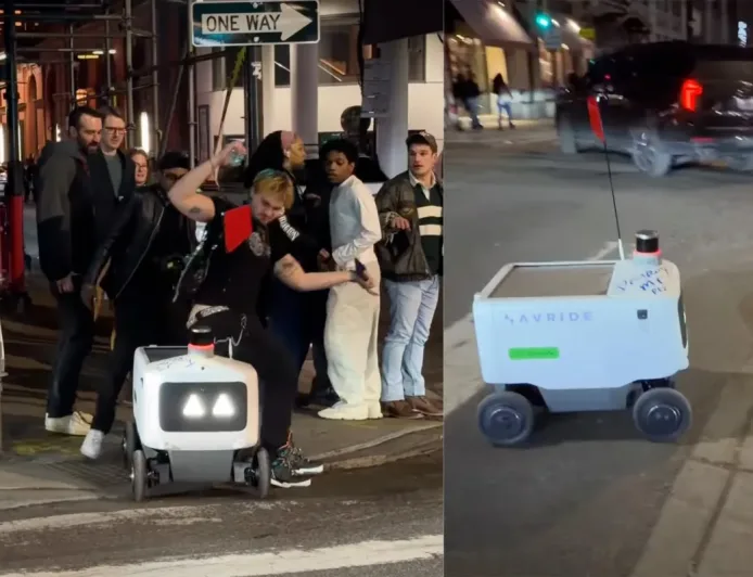 Robot Pengantar Makanan Diserang Warga di Jalanan Philadelphia, Ini Faktanya