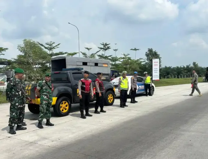Patroli Gabungan Polres Batubara Antisipasi Tindak Kriminal Saat Hari Raya Nyepi