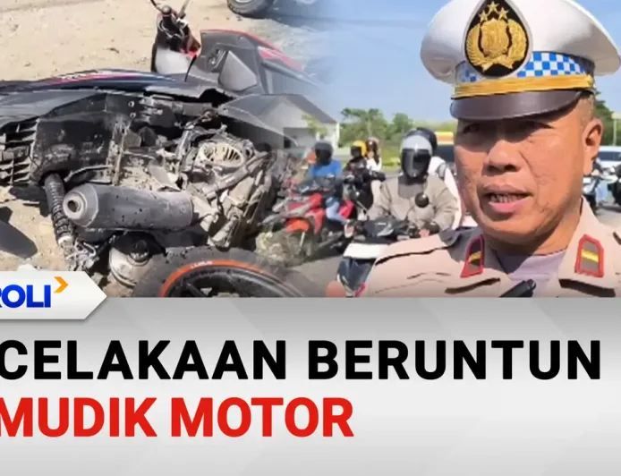 Kecelakaan Beruntun Pemudik Motor: Fakta dan Dampak di Jalan Raya