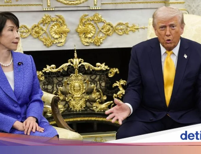 Jokes Trump Soal Pearl Harbor Bikin Reaksi Kaget PM Jepang Sanae Takaichi