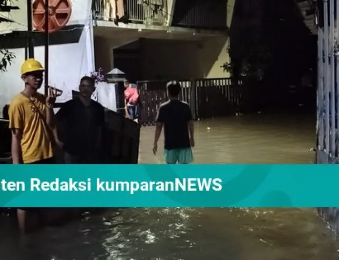 Banjir Besar Rendam Pekayon, Banyak Rumah Kosong karena Penghuni Mudik
