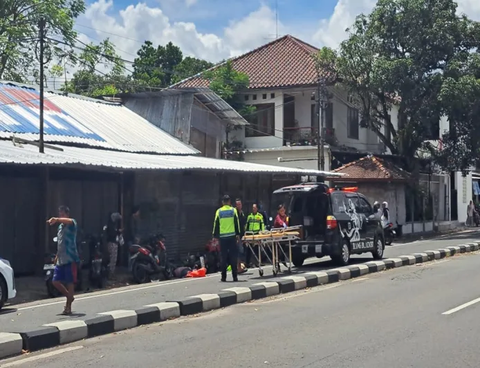 Kecelakaan di Ring Road Utara Libatkan Dua Pemotor saat Momen Lebaran