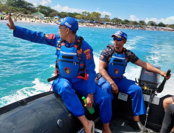 Patroli Satpolairud Garut Tingkatkan Keamanan Laut Saat Libur Lebaran