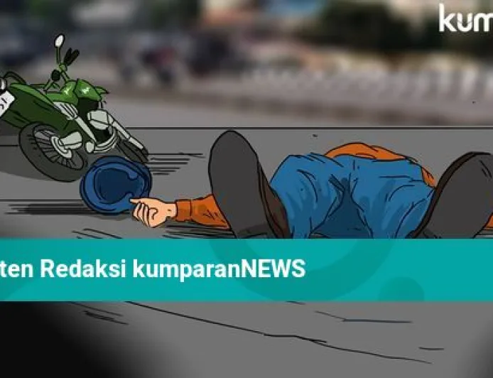 Jalan Berlubang di Ciputat Sebabkan Kecelakaan Motor, 2 Orang Terluka