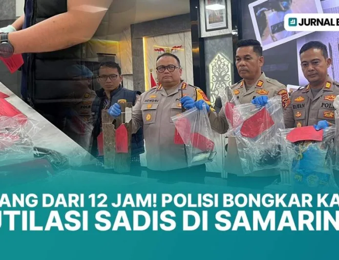 Polisi Ungkap Kasus Mutilasi Samarinda, Dua Pelaku Ditangkap Kurang dari 12 Jam