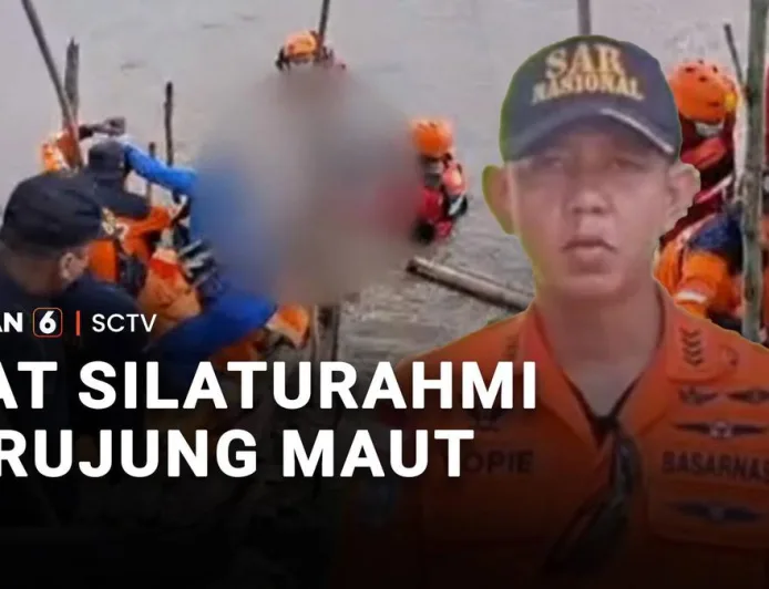 Kecelakaan Perahu saat Silaturahmi Lebaran: 3 Orang Tenggelam, 1 Meninggal