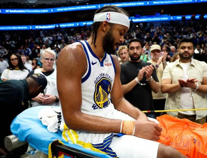 Cedera Parah Moses Moody Jadi Momok di Kemenangan Warriors atas Mavericks