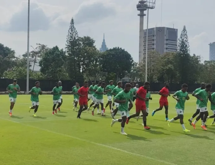 Latihan Intensif Timnas Kepulauan Solomon Tetap Berlanjut Meski Terik Matahari Jelang FIFA Series 2026