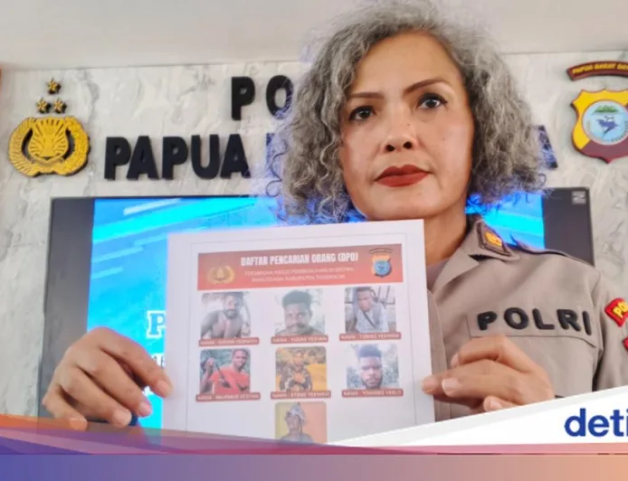 7 Anggota KKB Ditetapkan DPO Usai Pembunuhan Keji 2 Nakes di Tambrauw