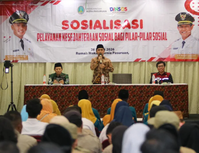 Mas Adi Ajak Pilar Sosial Perkuat Sinergi Pembangunan Sosial Kota Pasuruan