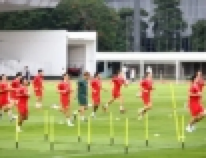 Latihan Intensif Timnas Indonesia Jelang FIFA Series Hadapi St Kitts and Nevis