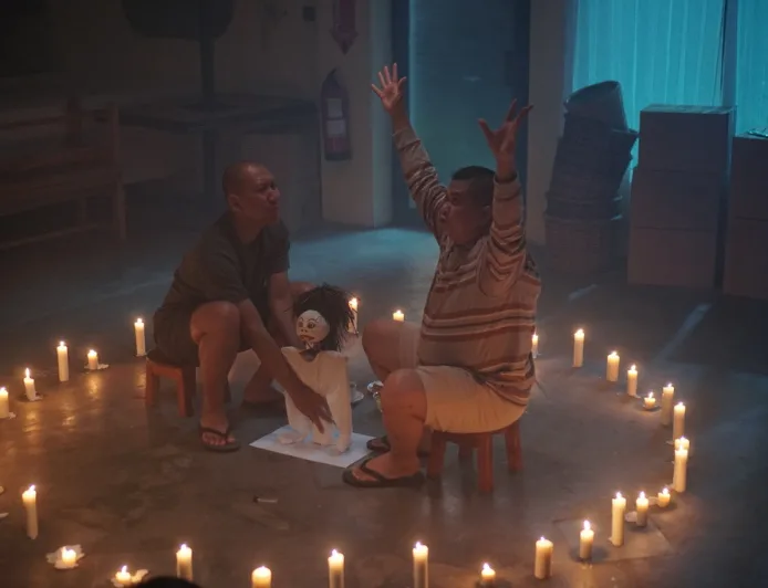 Sinopsis Tiba-Tiba Setan: Oki Rengga dan Lolox Berburu Harta Karun Ayah