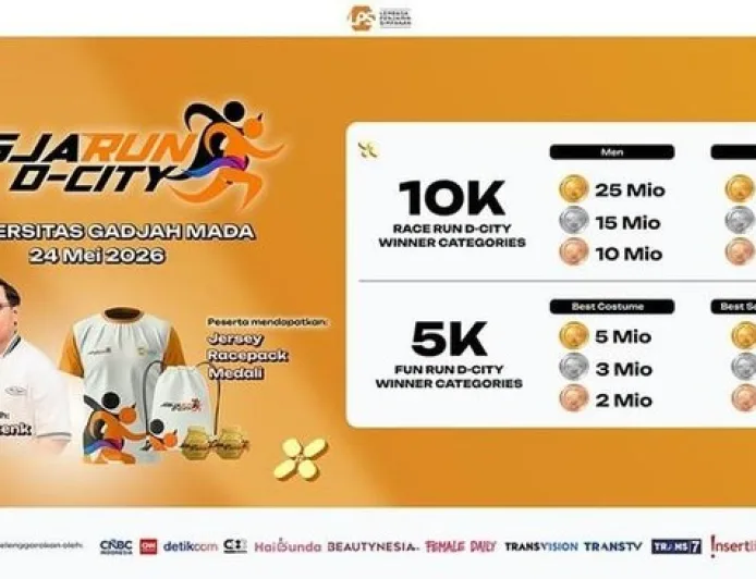 Jogja Run D-City 2026: Rute Lengkap & Cara Daftar Lomba Lari Ikonik Jogja