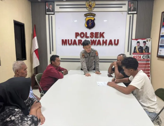 Kecelakaan Lalu Lintas Muara Wahau Diselesaikan Secara Kekeluargaan Tanpa Proses Hukum