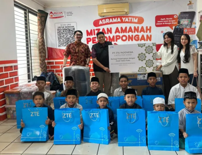 ZTE Salurkan Bantuan Anak Panti Lewat Program CSR Berkelanjutan