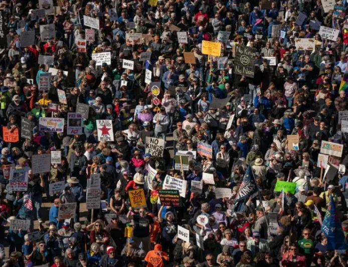 Demo No Kings Pecahkan Rekor 8 Juta Peserta, Jadi yang Terbesar di AS