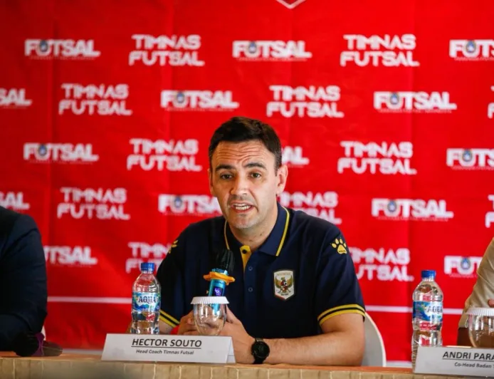Hector Souto Optimis Bawa Timnas Futsal Indonesia ke Semifinal Piala AFF 2026