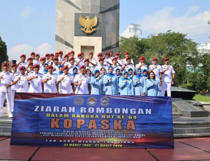 HUT ke-64 Kopaska: Bakti Sosial dan Ziarah Makam Pahlawan Perkuat Semangat Prajurit