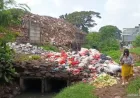 Sampah TPS Kramat Jati Meluber ke Kali, Warga Khawatir Banjir Melanda