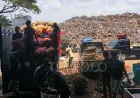 Sampah Kramat Jati Meluap Akibat Pembatasan Operasi TPST Bantargebang Pasca Longsor