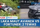 Kecelakaan Maut Avanza vs Fortuner di Musi Banyuasin, 2 Tewas dan 2 Luka