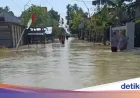 Banjir 1 Meter Rendam Desa di Demak Akibat Tanggul Sungai Tuntang Jebol