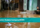 Banjir Jakarta Pagi Ini: 4 Ruas Jalan dan 1 RT Terendam, Waspada!
