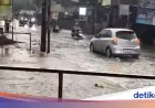 Banjir Tangsel: Kali Meluap Usai Hujan Deras Sebabkan 2 Titik Terendam