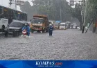 Banjir Jakarta Sabtu Malam: 1 RT dan 1 Ruas Jalan Terendam Akibat Hujan Deras