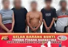 Penggerebekan Pesta Narkoba di Mataram, 5 Terduga Diamankan Bersama Sabu dan Alat Hisap