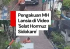 Lansia di Video 'Selat Hormuz Sidokare' Siap Tempuh Jalur Hukum Terkait Penutupan Jalan