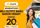 Hemat 20% Pakai Allo Paylater di METRO, Nikmati Diskon dan Cashback Menarik