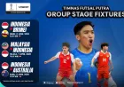 Jadwal dan Link Live Streaming Timnas Futsal Indonesia vs Malaysia di Piala AFF 2026