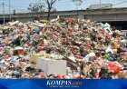 Tumpukan Sampah Setinggi 2 Meter Meluber di TPS Waduk Cincin Akibat Longsor Bantargebang
