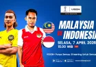 Link Live Streaming Timnas Futsal Indonesia vs Malaysia Piala AFF 2026 Hari Ini