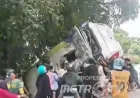 Bus Damri Sintang-Pontianak Terguling di Sanggau, 1 Tewas dan Puluhan Luka-luka