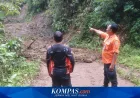 Longsor Tebing 10 Meter di Madiun Tutup Jalan Penghubung Antar Kecamatan