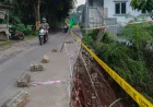 Pemkot Tangsel Tangani Longsor Ciater-Rawa Macek, Kendaraan Berat Dialihkan