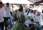 Lapas Cibinong Gelar Bantuan Sosial dan Pemeriksaan Kesehatan Gratis untuk 5.000 Warga