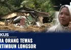 Longsor Maut di Desa X: Lima Orang Tewas Tertimbun Material Lumpur