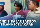Kondisi Fajar Sadboy Terbaru Setelah Kecelakaan: Tangan Kiri Retak dan Kuku Jempol Copot