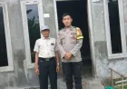 Bhabinkamtibmas Polsek Sidomulyo Sambang Danton Linmas Pererat Silaturahmi Desa Sukamarga