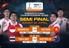 Jadwal Siaran Langsung Timnas Futsal Indonesia vs Vietnam Semifinal Piala AFF 2026 di MNCTV