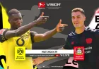 Jadwal Live Streaming Borussia Dortmund vs Bayer Leverkusen Bundesliga 2025-2026