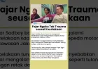 Fajar Sadboy Ungkap Alasan Tak Trauma Meski Alami Kecelakaan hingga Tulang Geser