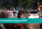 Banjir di Jalan Ahmad Yani Bandung: Lalu Lintas Tersendat dan Waspada Genangan
